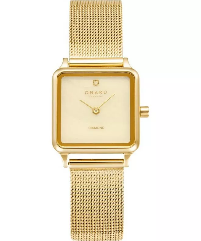 Reloj para mujeres Obaku Diamond V301LXGGMG