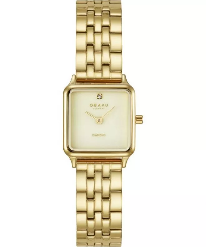 Reloj para mujeres Obaku Diamond V301LXGGSG