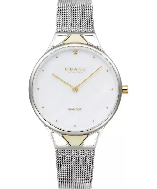 Reloj para mujeres Obaku Diamond V302LXCWMC