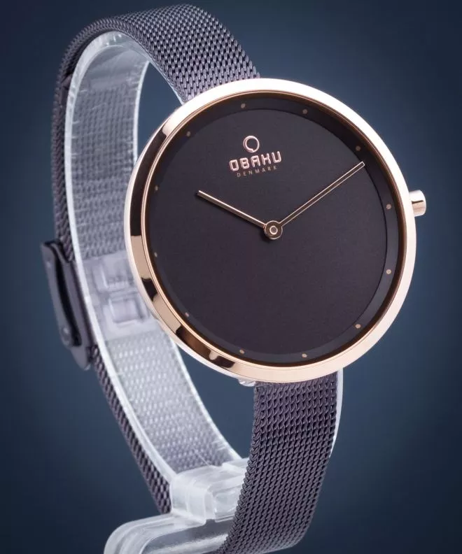 Reloj para mujeres Obaku Dok Walnut V227LXVNMN
