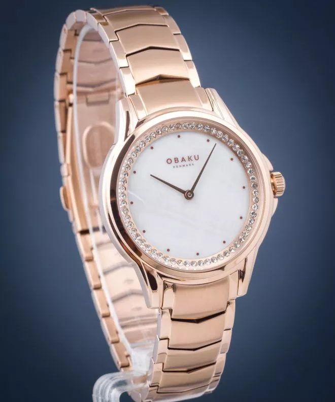 Reloj para mujeres Obaku Jasmin Fuchsia V261LEVWSV