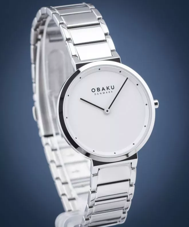 Reloj para mujeres Obaku Klip Lille-Brace V258LXCISC