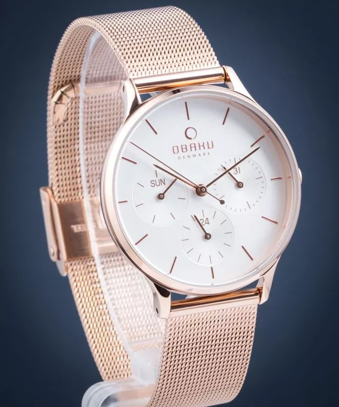 Reloj para mujeres Obaku Lind Rose V212LMVIMV