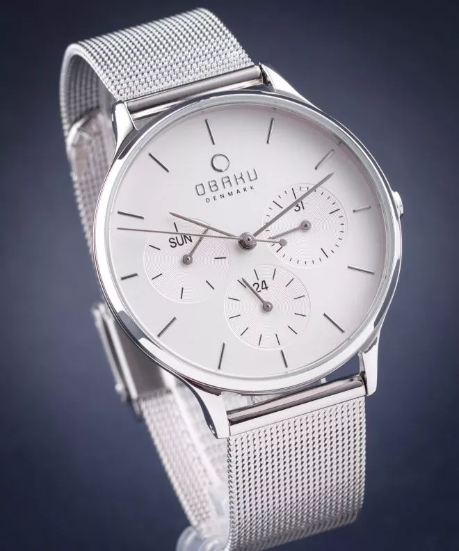 Reloj para mujeres Obaku Lind Steel V212LMCIMC