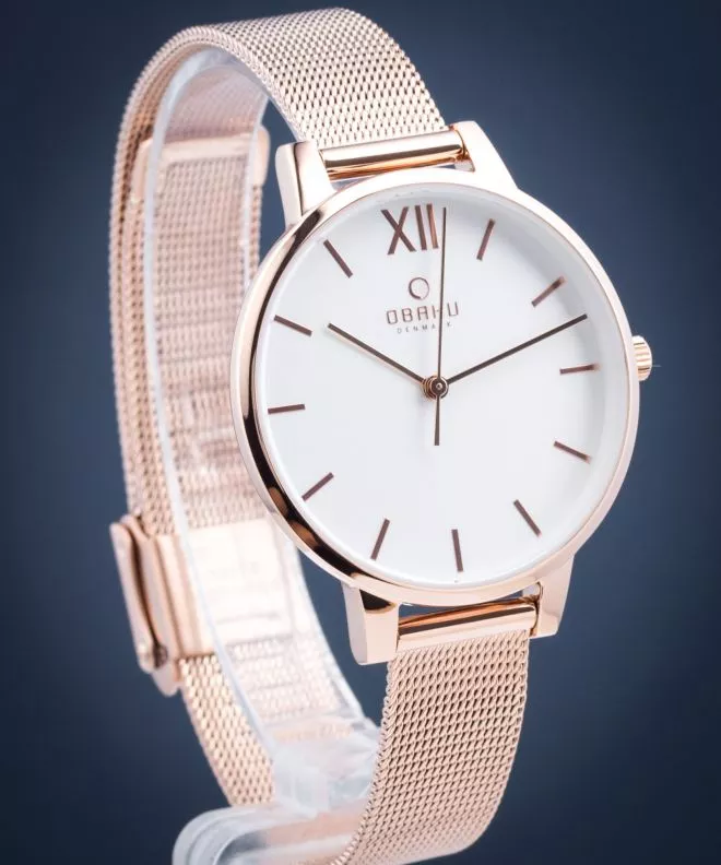 Reloj para mujeres Obaku Liv Rose V209LXVIMV