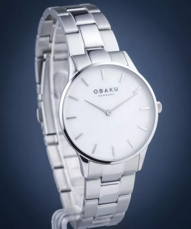 Reloj para mujeres Obaku Lyng Lille-Steel V247LXCWSC