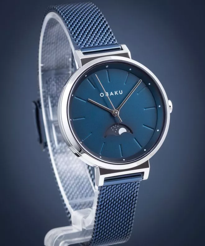 Reloj para mujeres Obaku Maane Arctic V243LMCLML