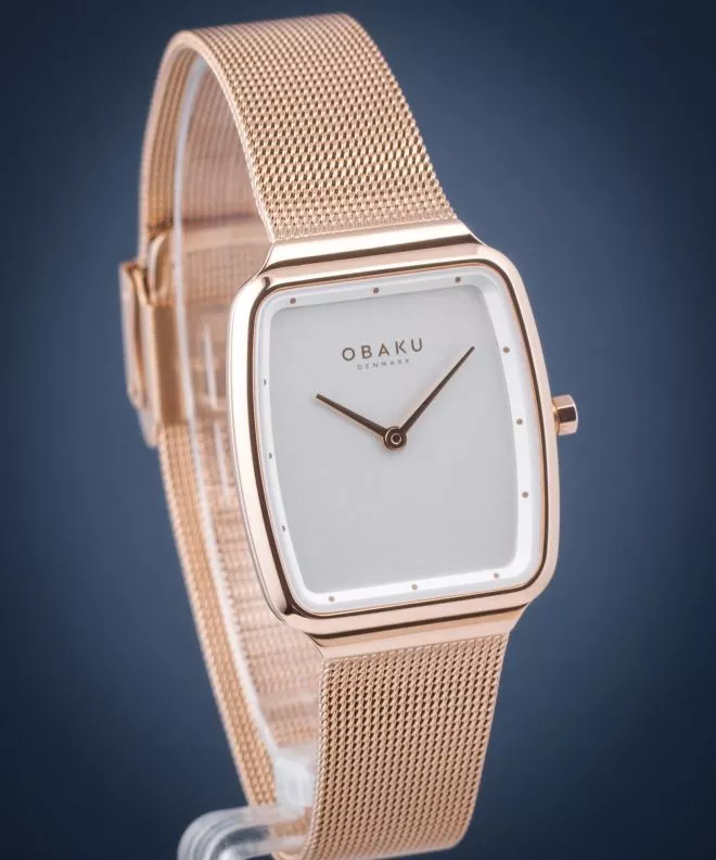 Reloj para mujeres Obaku Tern Lille Rose V267LXVIMV
