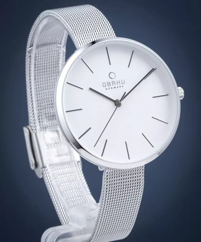 Reloj para mujeres Obaku Viol Steel V211LXCIMC