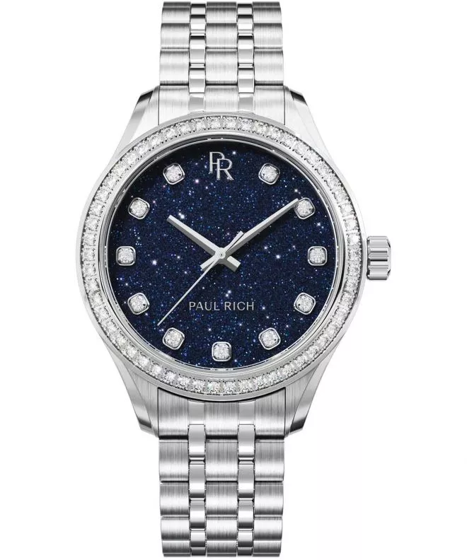 Reloj para mujeres Paul Rich Crystelle Silver Blue Aventurine 717931446301