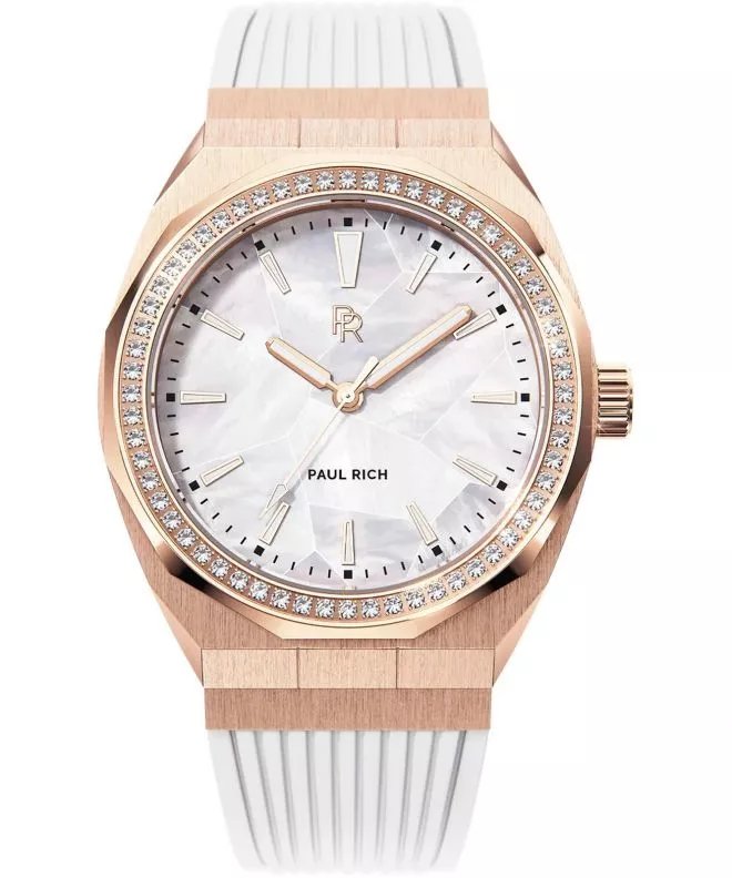 Reloj para mujeres PAUL RICH Heart of the Ocean White Rose Gold 759126977993