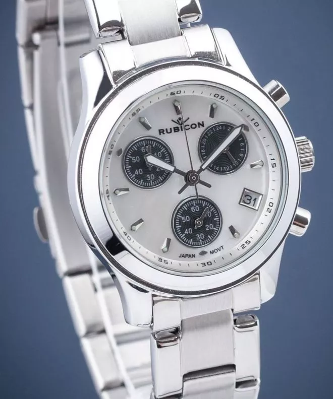 Reloj para mujeres Rubicon Chronograph RNBD08SIMD03AX