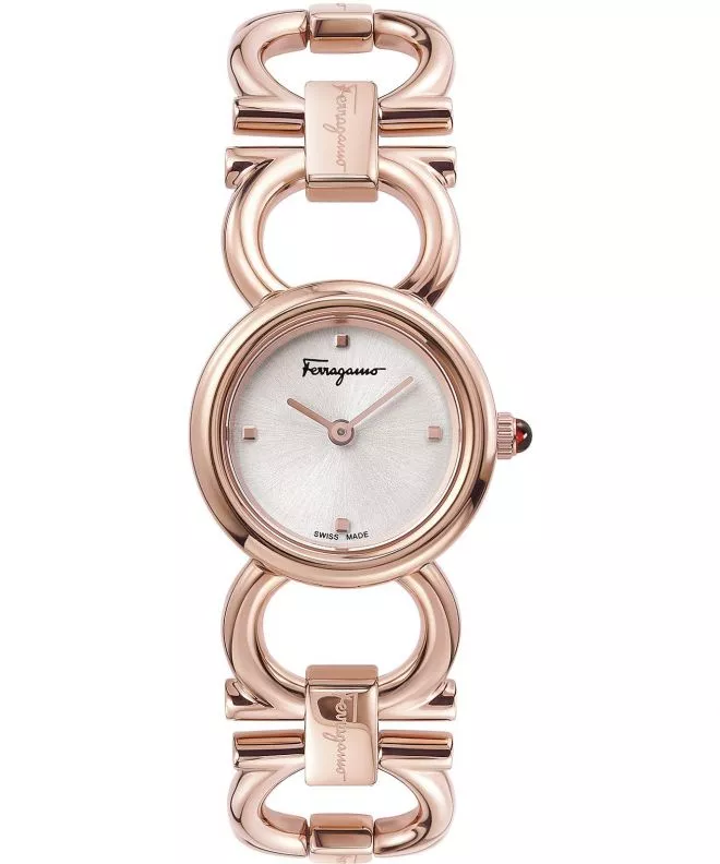 Reloj para mujeres Salvatore Ferragamo Double Gancini Round SFYD00321