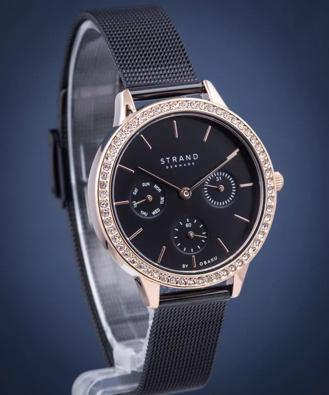 Reloj para mujeres Strand by Obaku Lynn S704LMVBMB
