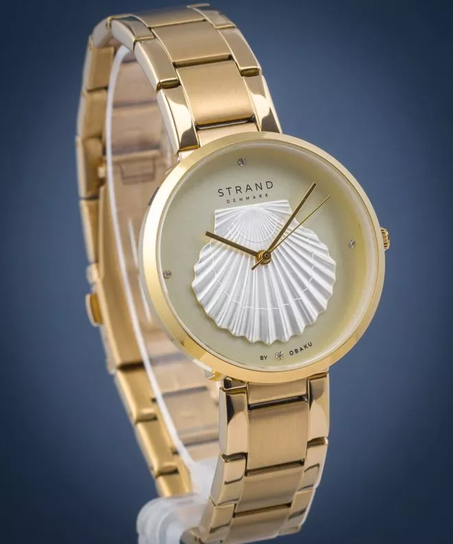 Reloj para mujeres Strand by Obaku Osyter S700LHGGSG-DOT