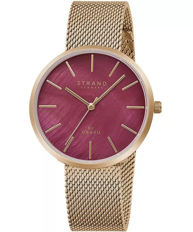 Reloj para mujeres Strand by Obaku Sunset S700LXVDMV