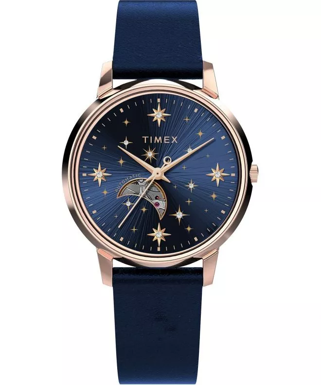 Reloj para mujeres Timex Celestial Open Heart Automatic TW2W21300