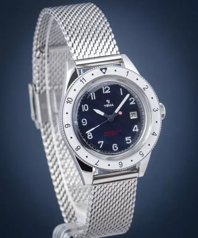 Reloj para mujeres Yema Flygraf French Air & Space Force UTC Femme YMHF1578AA-GM