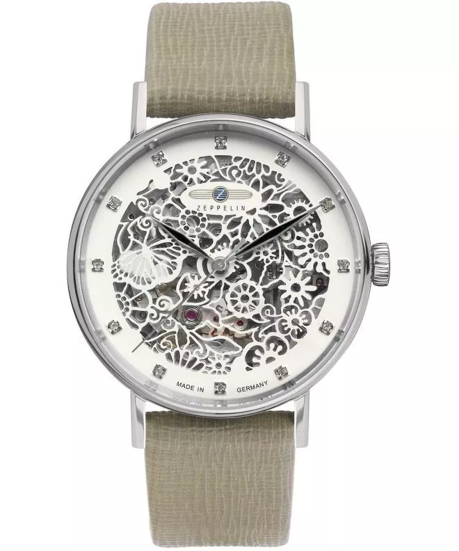 Reloj para mujeres Zeppelin Princess of the Sky Skeleton Automatic 7461-4