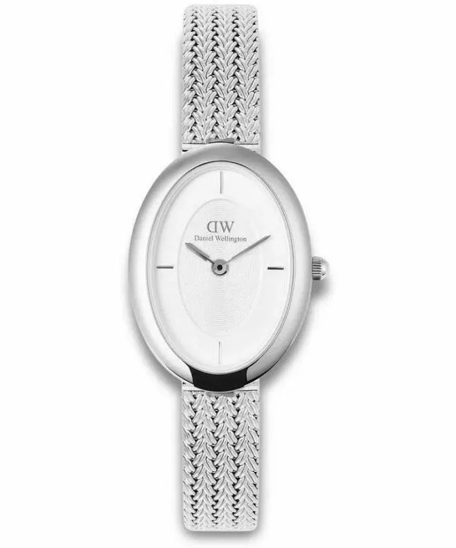 Reloj para mujeres Daniel Wellington Juliette Braided Mesh White Sunray Silver DW00100884