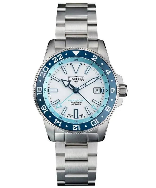 Reloj para hombres Davosa Argonautic World Traveller Automatic 161.542.40