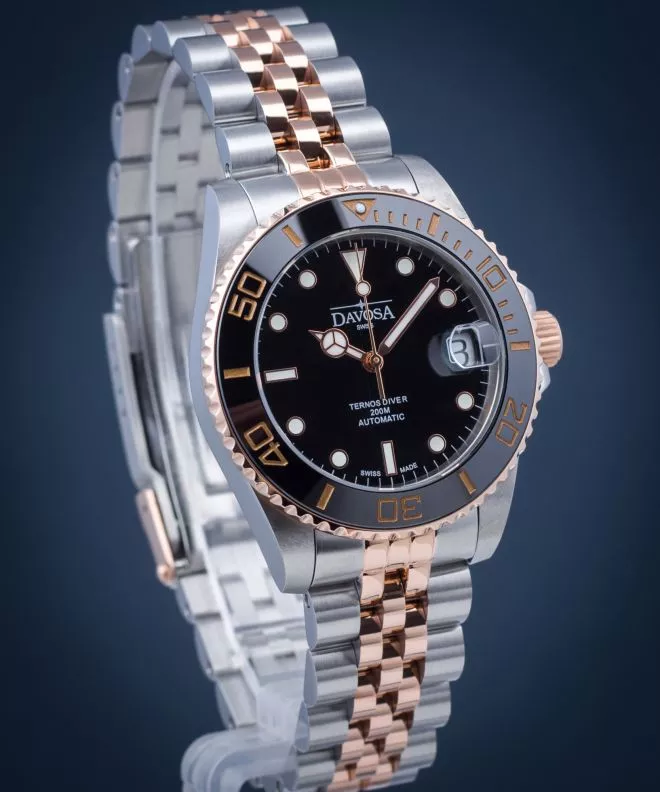 Reloj unisex Davosa Ternos Medium Diver Automatic 166.196.05