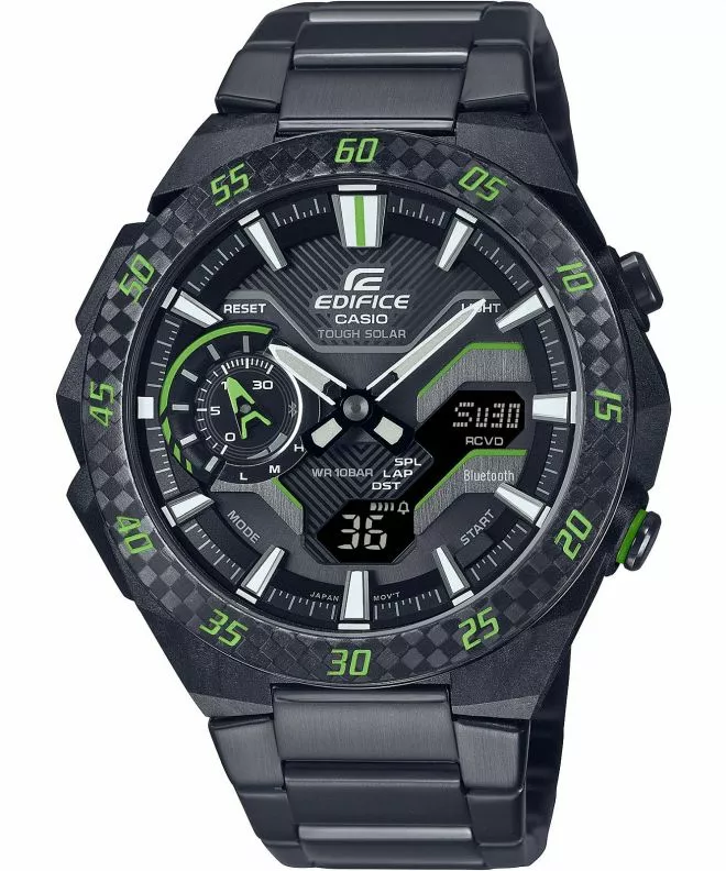 Reloj para hombres Casio Edifice Windflow Solar ECB-2200RC-1A3EF
