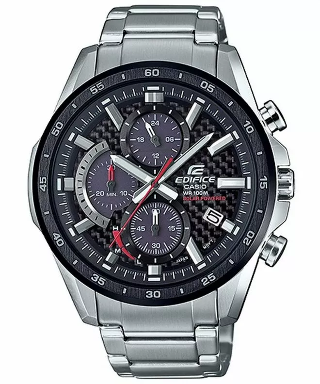 Reloj para hombres Casio Edifice Solar Powered Chronograph EQS-900DB-1AVUEF