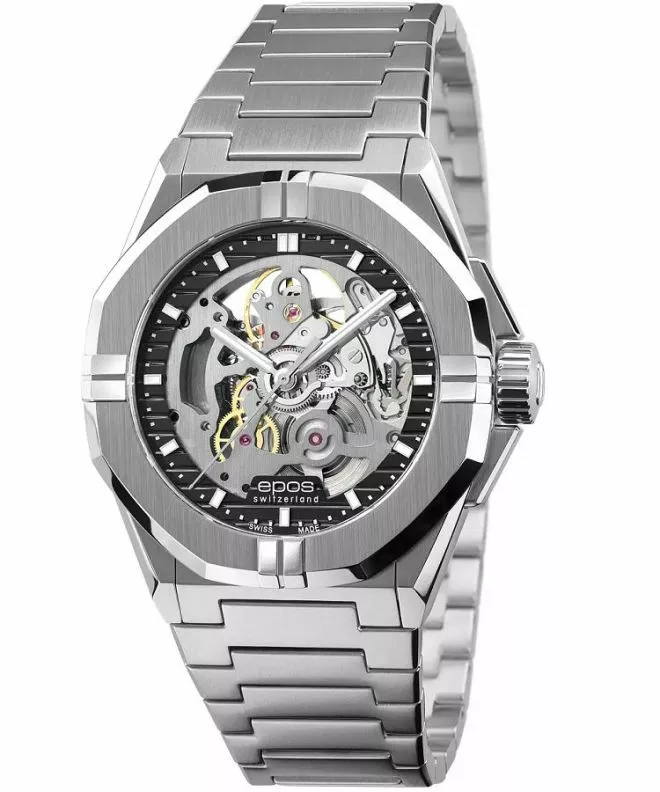 Reloj para hombres Epos Sport Skeleton Automatic 3506.139.20.15.30