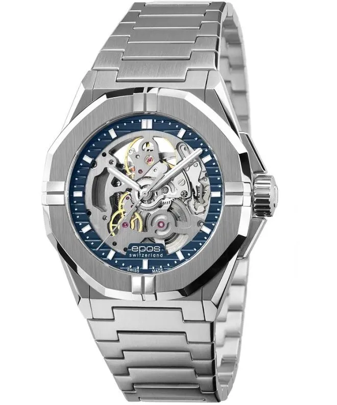 Reloj para hombres Epos Sport Skeleton Automatic 3506.139.20.16.30
