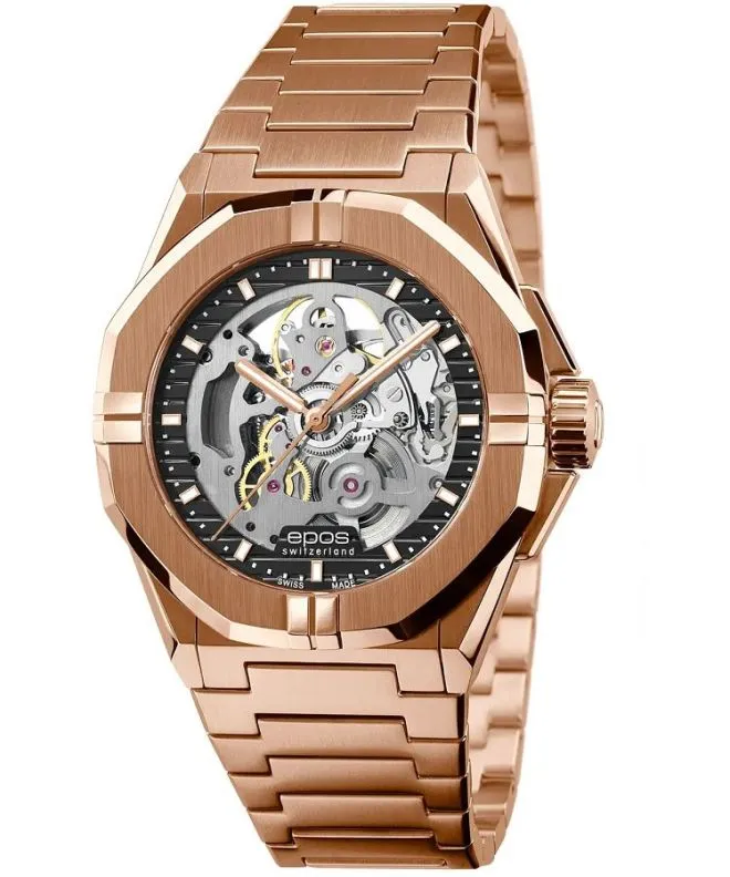 Reloj para hombres Epos Sport Skeleton Automatic 3506.139.24.15.34
