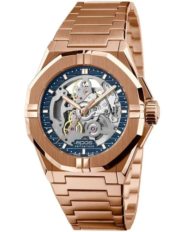 Reloj para hombres Epos Sport Skeleton Automatic 3506.139.24.16.34