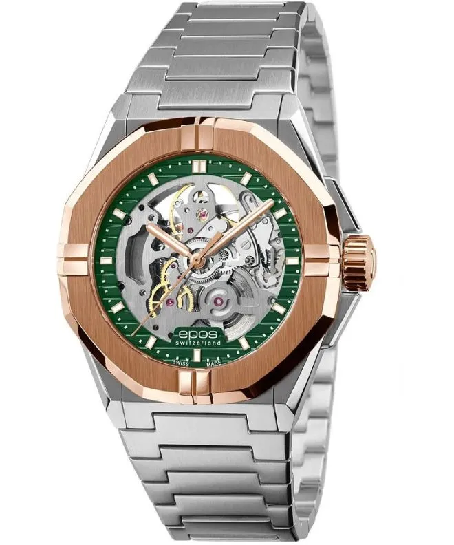 Reloj para hombres Epos Sport Skeleton Automatic 3506.139.34.13.30