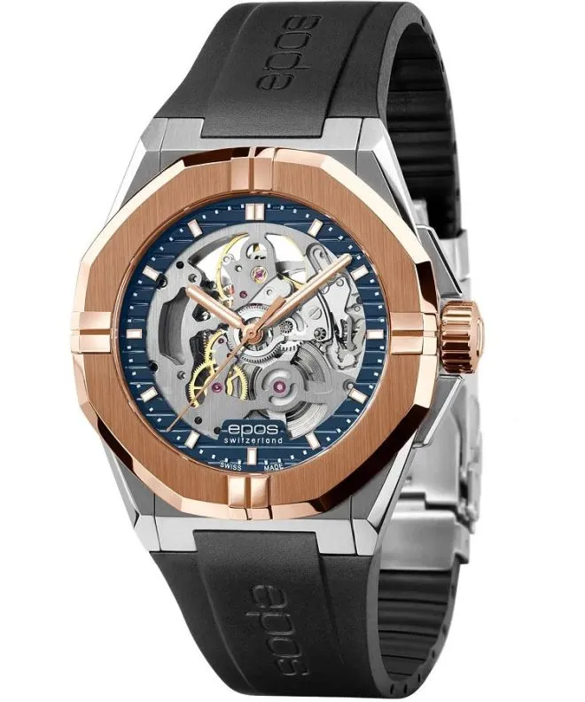 Reloj para hombres Epos Sport Skeleton Automatic 3506.139.34.16.55