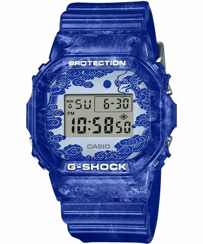 Reloj unisex Casio G-Shock Original Blue and White Pottery DW-5600BWP-2ER