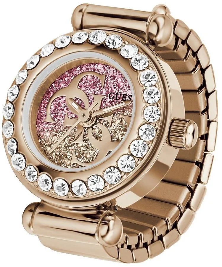 Watch ring para mujeres Guess Bejeweled Anna GW1022L4