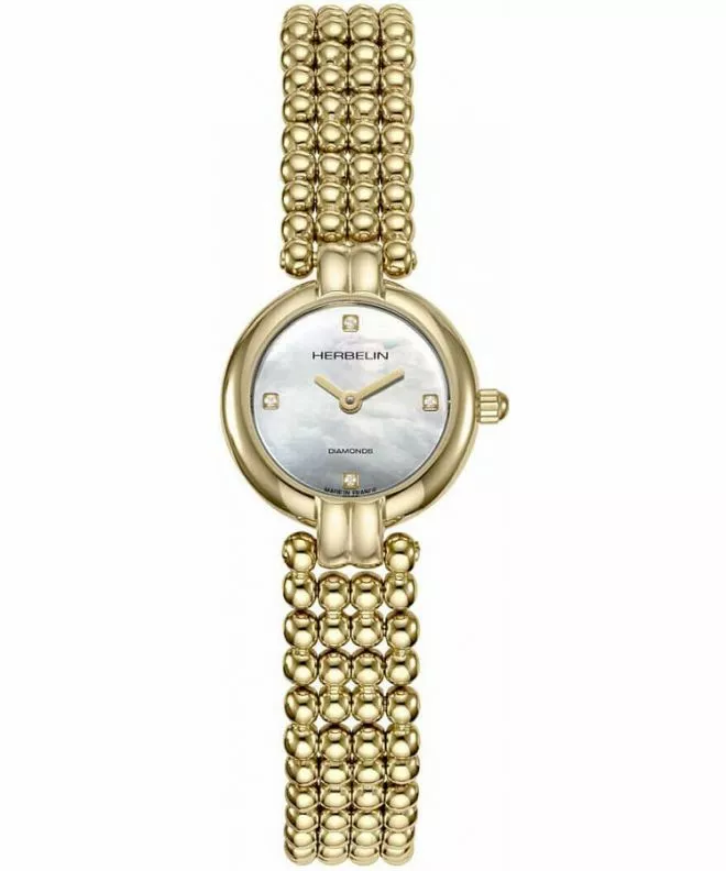 Reloj para mujeres Herbelin Perles Mini Diamond 17433BP1N89
