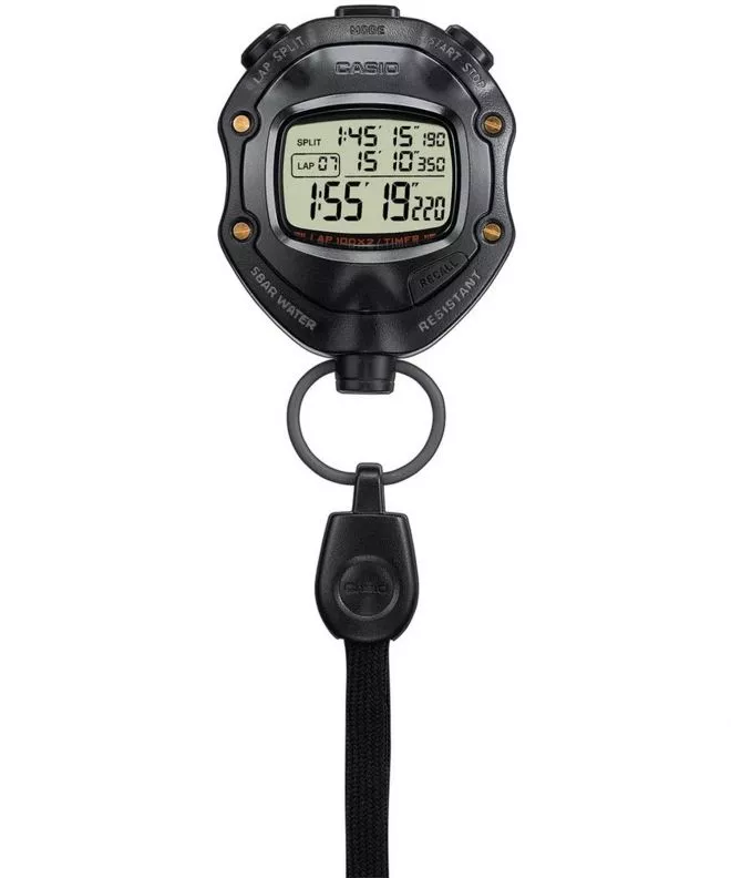 Reloj de Bolsillo Casio Digital Black Stopwatch HS-80TW-1EF