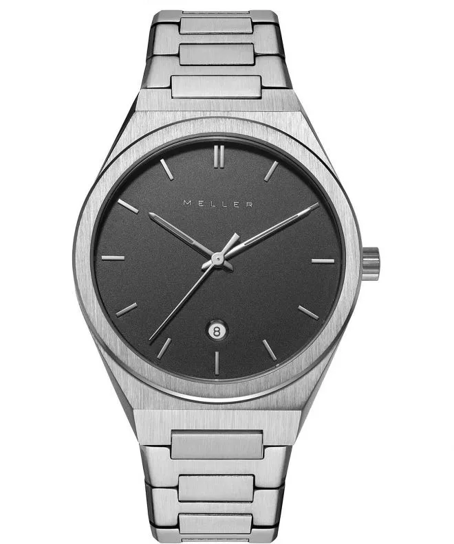 Reloj unisex Meller Nairobi Black Silver 11PN-3.2SILVER