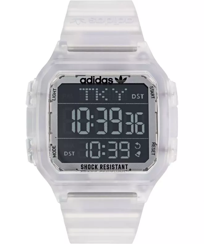 Reloj para hombres adidas Originals Street Digital One GMT AOST22049