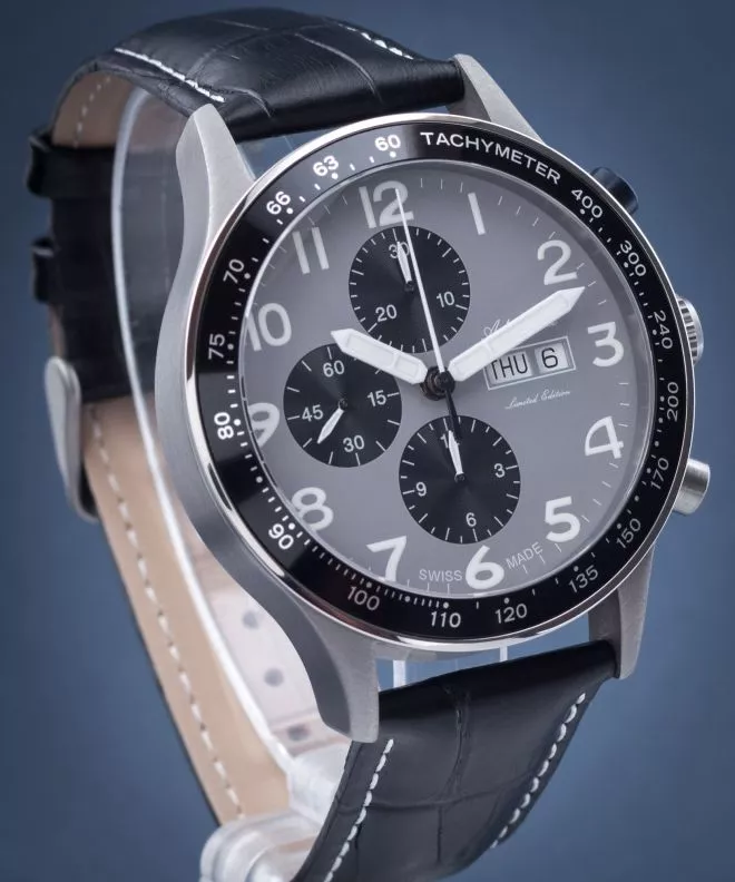 Reloj para hombres Adriatica 1963 Limited Edition Chronograph Automatic Valjoux A1963.4227A