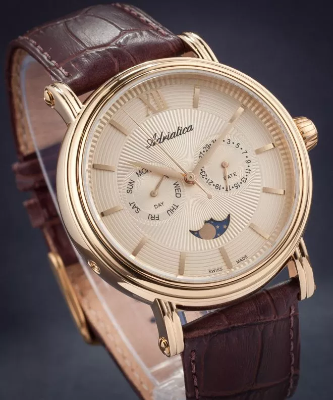 Reloj para hombres Adriatica with Moon Phase A8236.1261QF