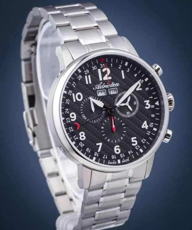 Reloj para hombres Adriatica Aviation A8308.4124CH