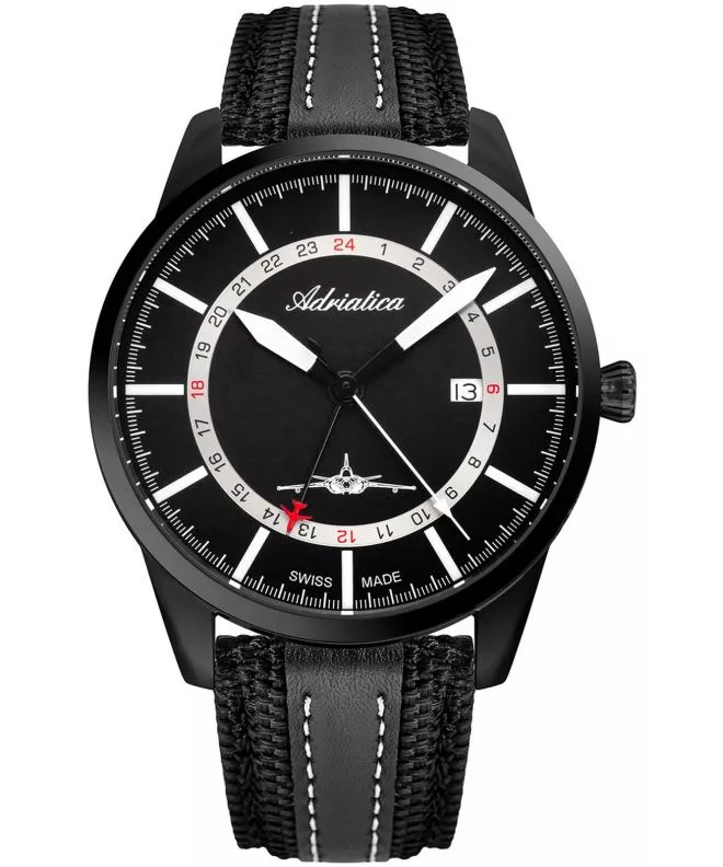 Reloj para hombres Adriatica Aviator A8186.B214Q
