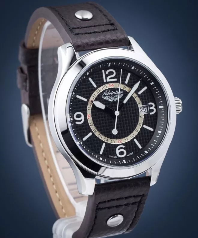 Reloj para hombres Adriatica Aviator A8312.5B24Q
