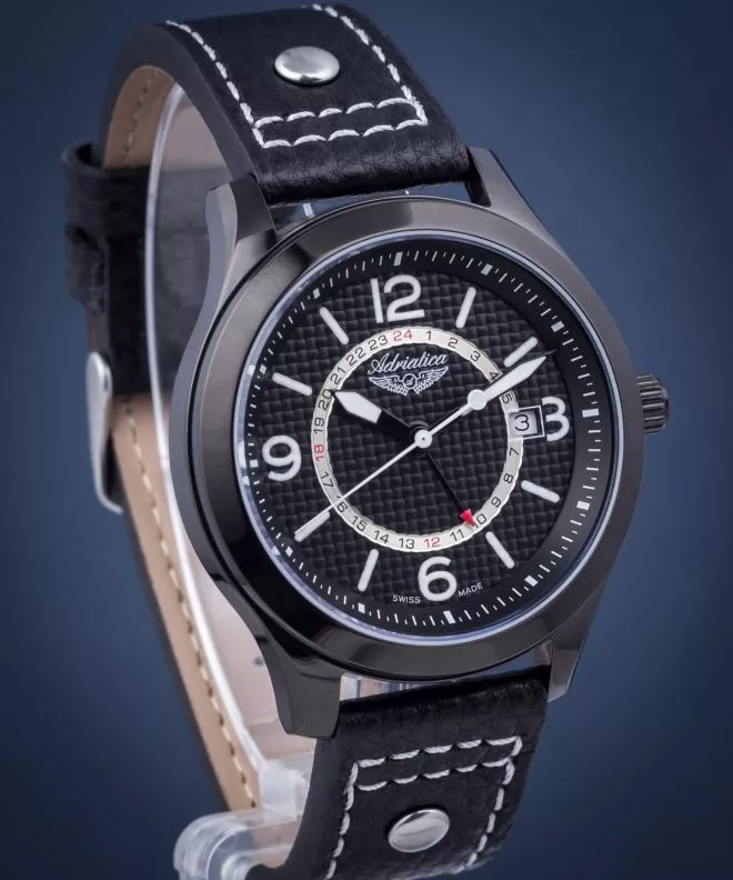 Reloj para hombres Adriatica Aviator A8312.B224Q