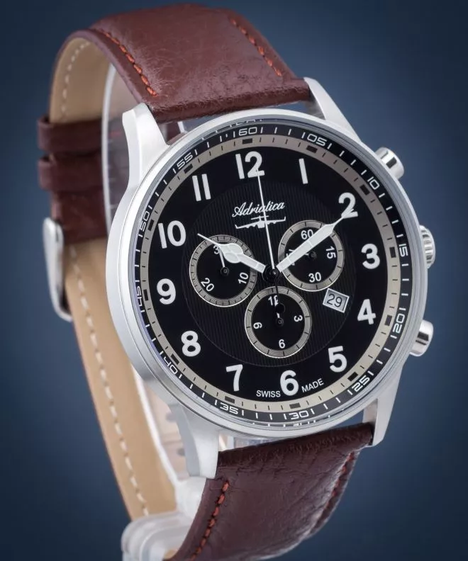 Reloj para hombres Adriatica Chronograph A1076.5B24CHXL