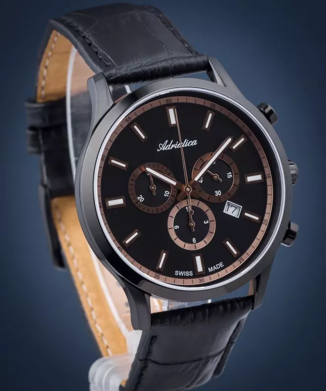 Reloj para hombres Adriatica Chronograph A8150.B2R4CH