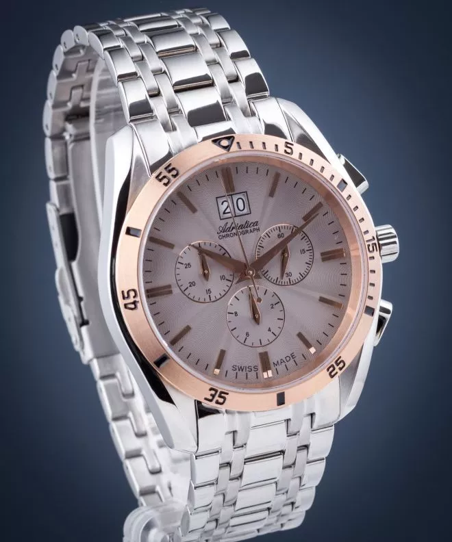 Reloj para hombres Adriatica Chronograph A8202.R117CH