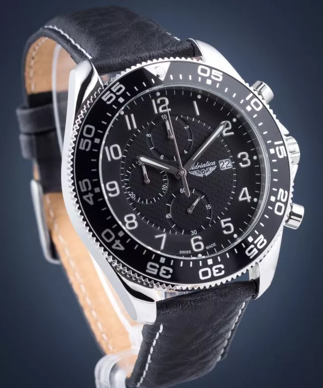 Reloj para hombres Adriatica Classic Chronograph A1147.5224CH